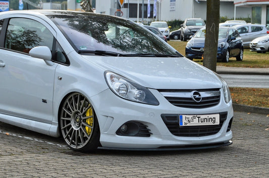 CUP Frontspoilerlippe ABS Opel Corsa D OPC Bj.: 2007-2014 Carbon