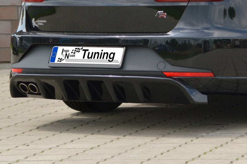 Heckansatz Heckdiffusor Seat Leon 3, 5F ab Bj.: 2013- Carbon