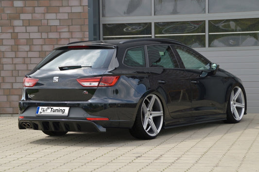 Heckansatz Heckdiffusor Seat Leon 3, 5F ab Bj.: 2013- Carbon