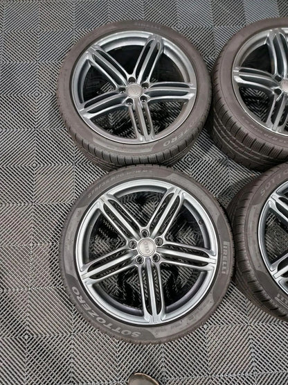 Original Audi RS6 4F Winterräder 275/35R20 9,5x20 ET36 4F0601025BR CS Winter Alufelge