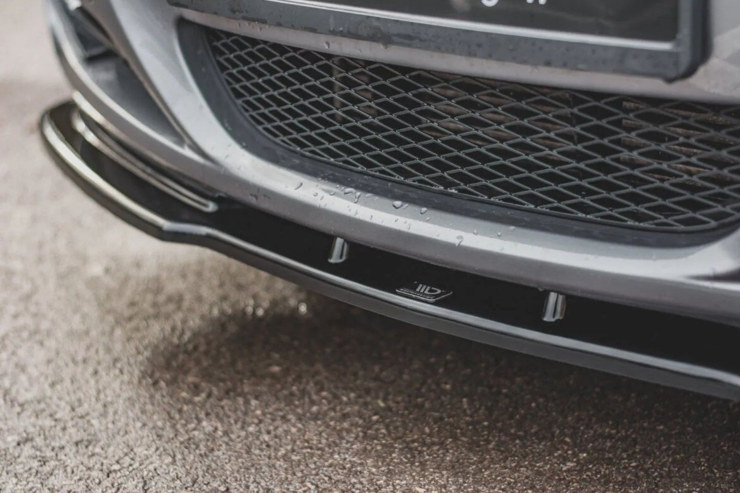Maxton Front Ansatz V.2 für BMW 3er E90/E91 Facelift 08-12 schwarz matt