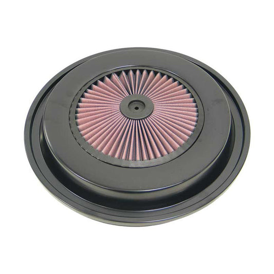 K&N X-Stream Filterkappe - 391mm - für Chevrolet/GMC LKW - Schwarz (66-1202)
