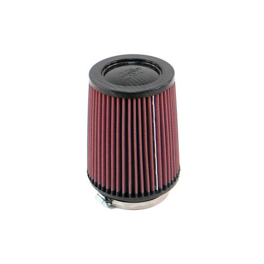 K&N Universalluftfilter - Kohlefaser-Kappe - 89mm Flansch, 140mm Unten, 114mm Deckel, 165mm Höhe (RP-4630)