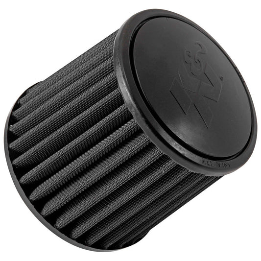 K&N Schwarz Dryflow Luftfilter Universal Konisch 70mm Flansch, 152mm Untendurchmesser, 133mm Obendurchmesser, 133mm Höhe (RU-3103HBK)