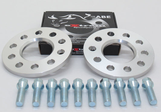 Spurverbreiterung Set 10mm inkl. Radschrauben für BMW 5er E39