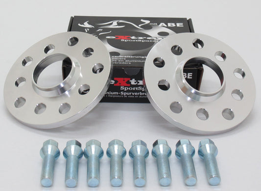 Spurverbreiterung Set 20mm inkl. Radschrauben für Opel Calibra A