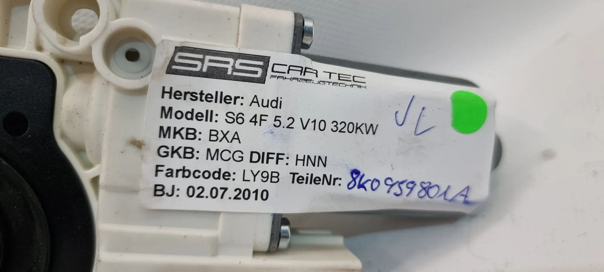 Fensterhebermotor Festerheber Audi A4 A5 Vorne Links 8K0959801B Steuergerät