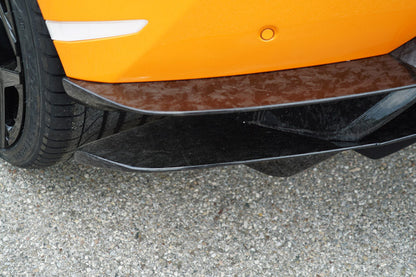 FMS Diffusoraufsatz unten (Satz) in Sichtcarbon FORGED Lamborghini Huracán Performante und Spyder