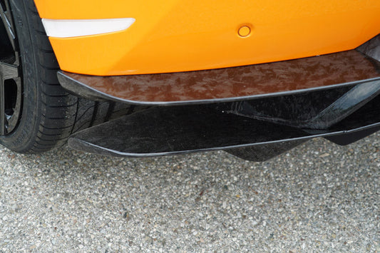 FMS Diffusoraufsatz unten (Satz) in Sichtcarbon FORGED Lamborghini Huracán Performante und Spyder
