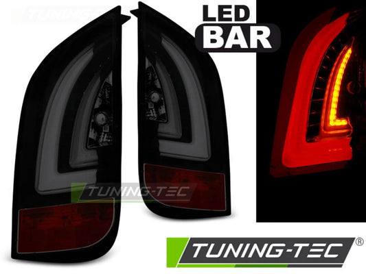 Tuning-Tec LED Lightbar Rückleuchten für VW UP! Skoda Citigo 11-21 schwarz/rauch