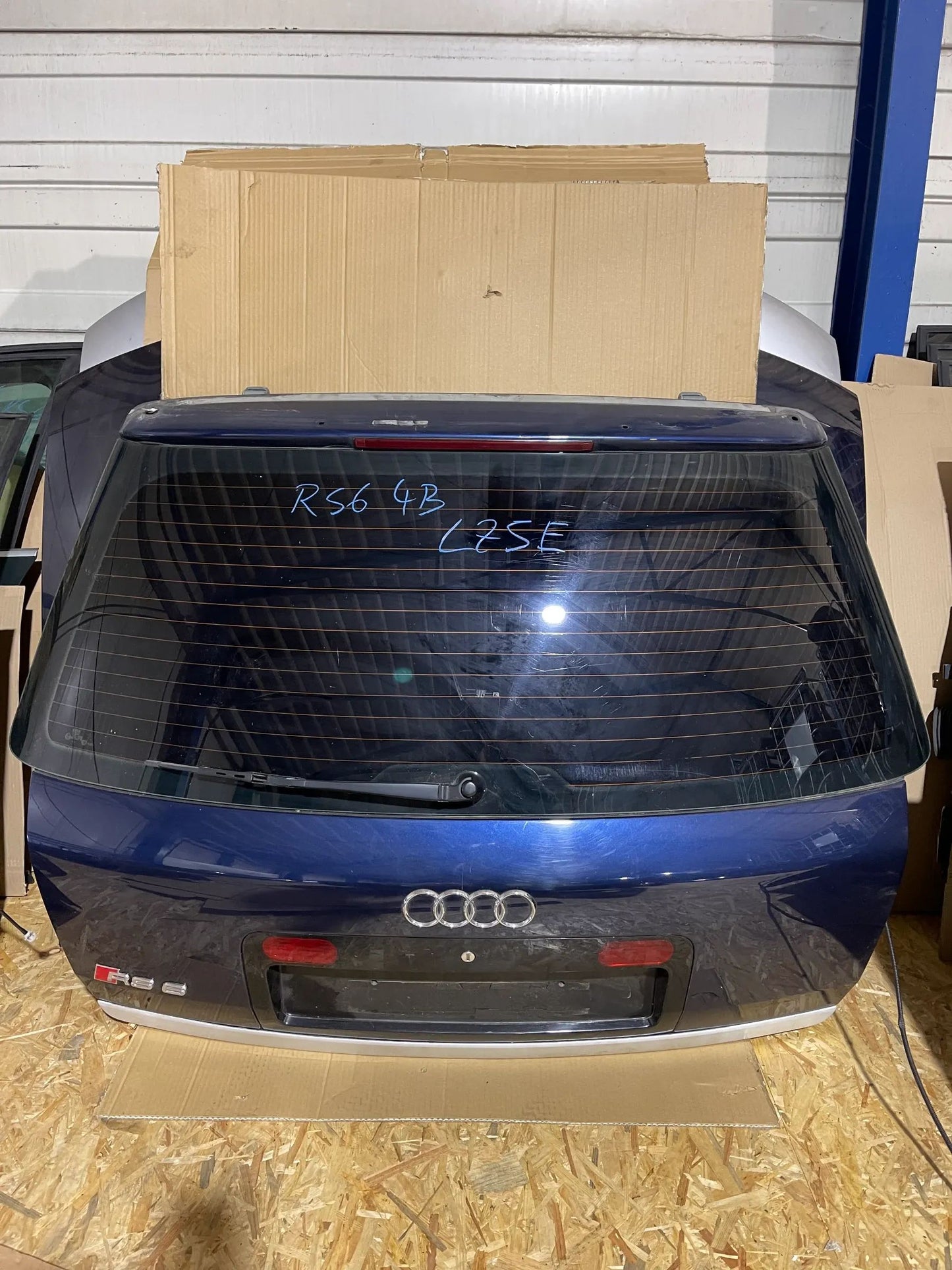 Heckklappe Audi A6 S6 RS6 4B LZ5E Mugello Blau Perleffekt Kofferraumdeckel