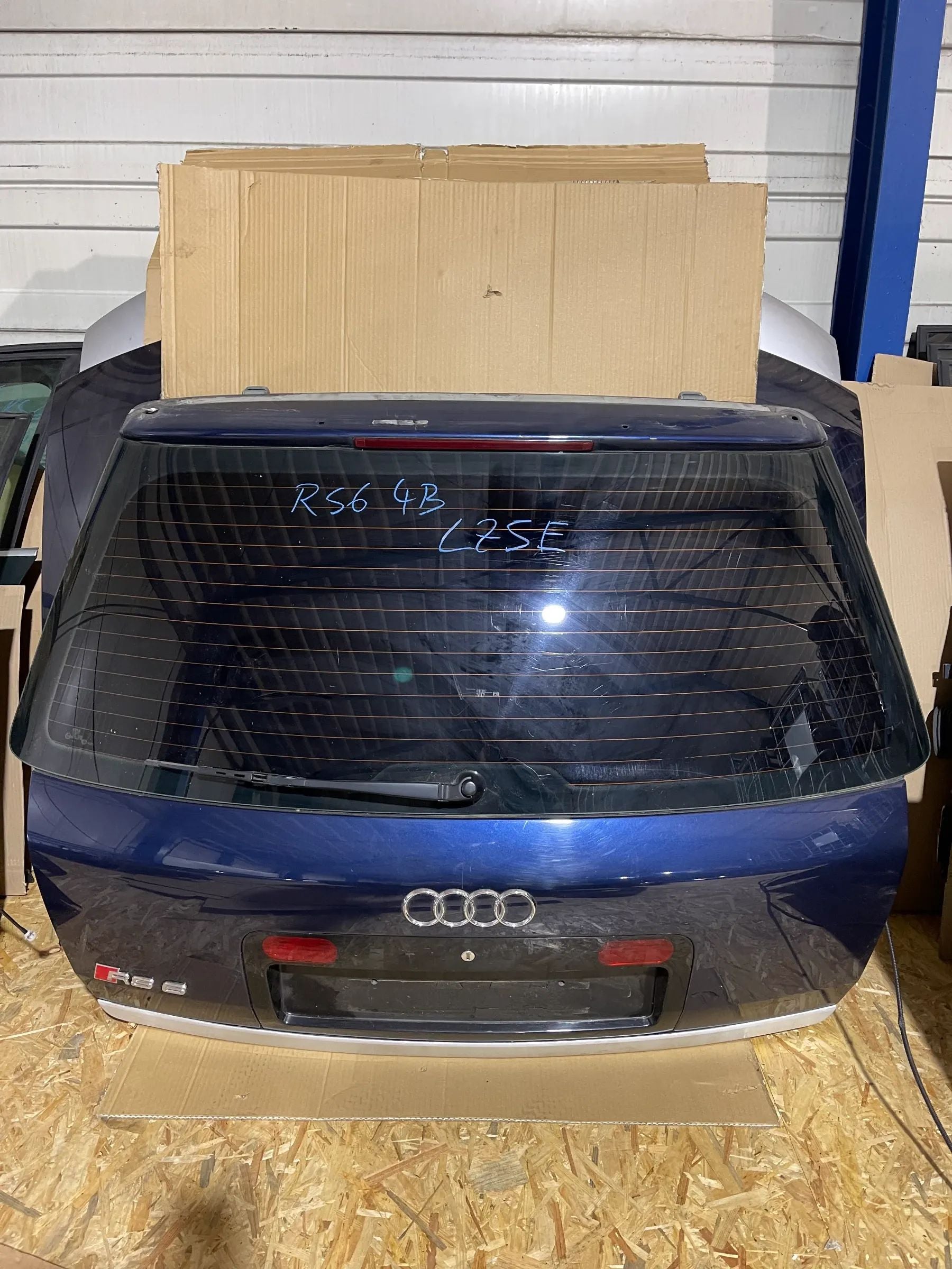 Heckklappe Audi A6 S6 RS6 4B LZ5E Mugello Blau Perleffekt Kofferraumdeckel