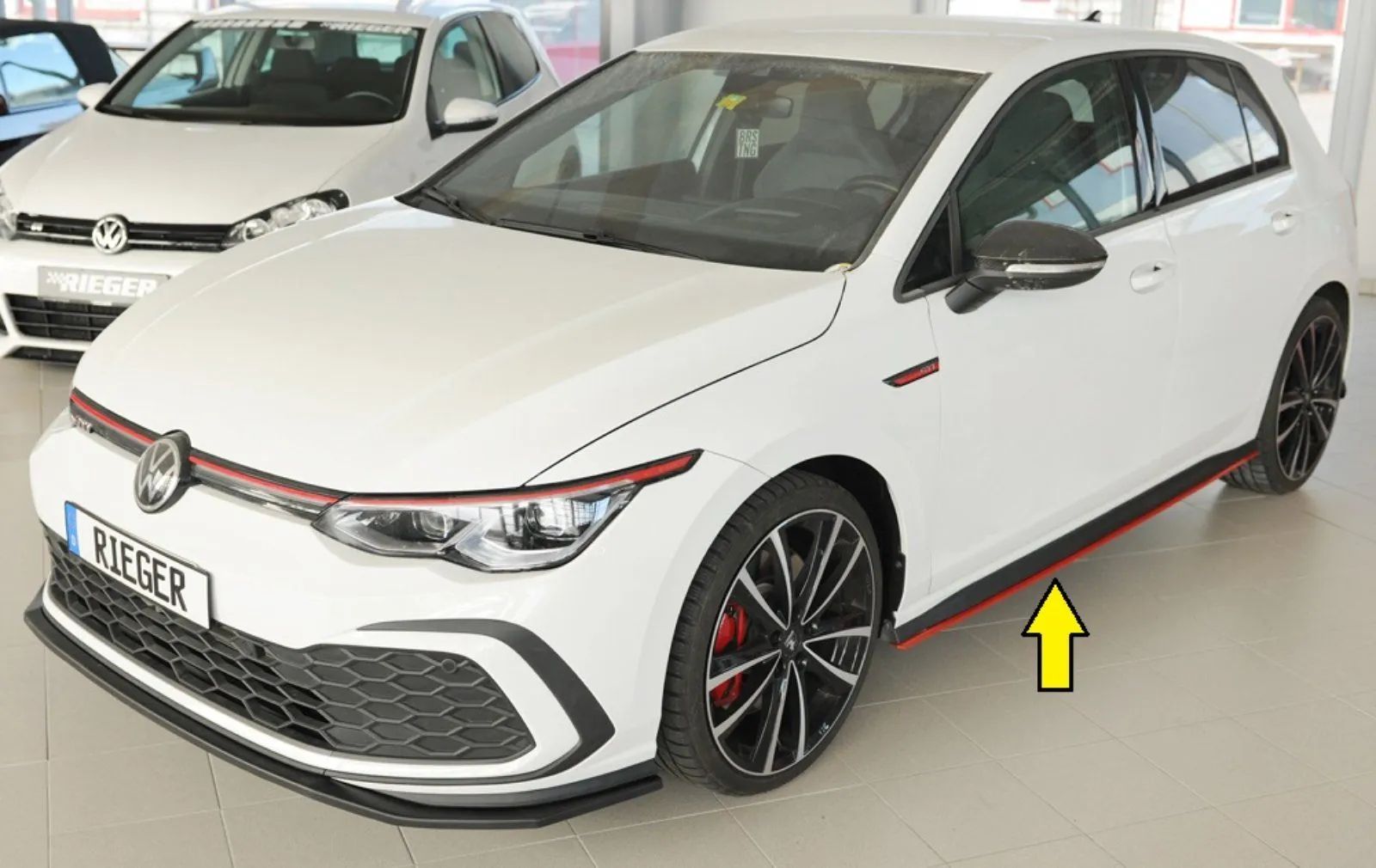 Rieger Seitenschwelleransatz 00059607 Golf 8 GTI GTD GTE Seitenschweller