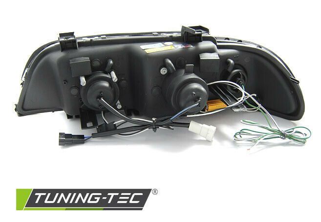 Tuning-Tec Angel Eyes Scheinwerfer für BMW 5er E39 95-03 schwarz LPBM19