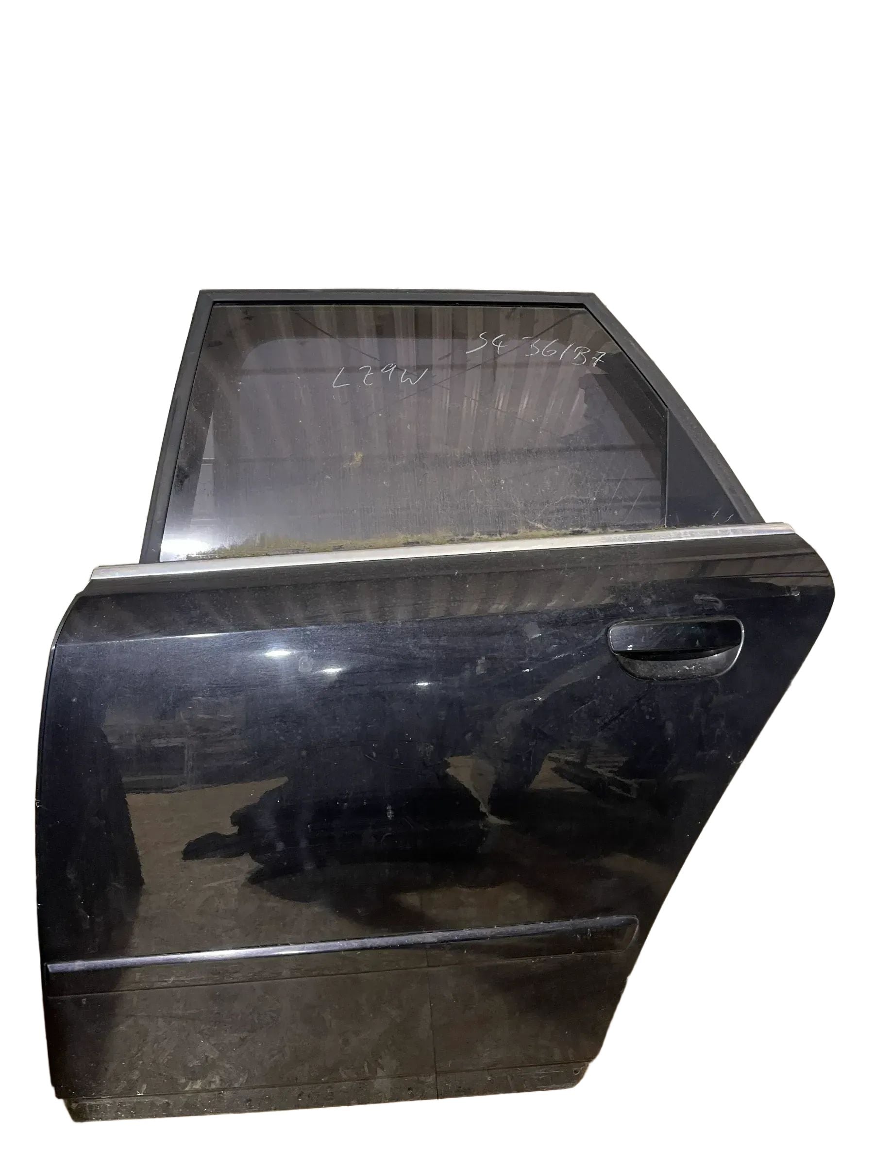 Audi A4 S4 8E B6 B7 Türe hinten links LZ9W ebony schwarz Tür