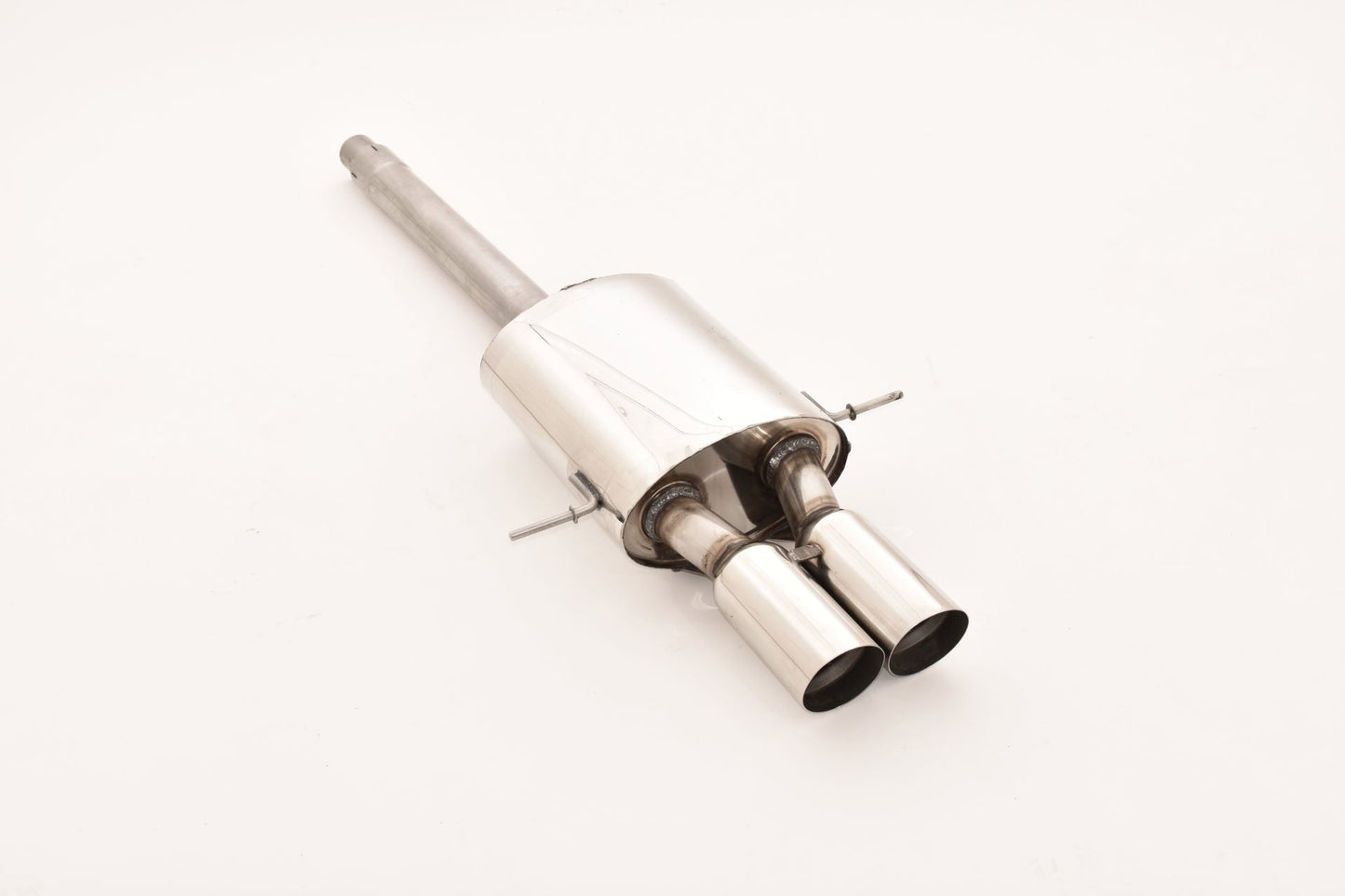 FMS 70mm Sportendschalldämpfer mittig Edelstahl