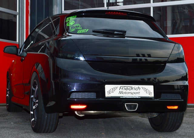 FMS Gr.A Rennsportanlage mittig Opel Astra H GTC OPC