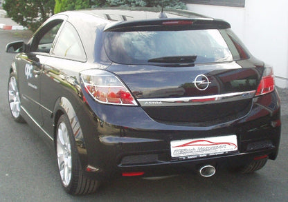 FMS Gr.A Rennsportanlage mittig Opel Astra H GTC OPC