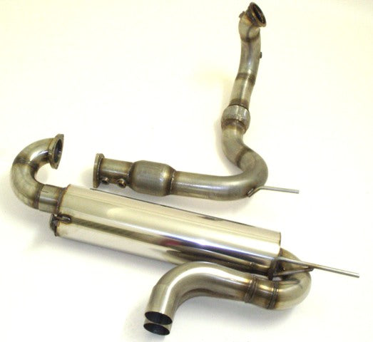 FMS 3 Zoll (76mm) Rennsportanlage mittig Opel Speedster