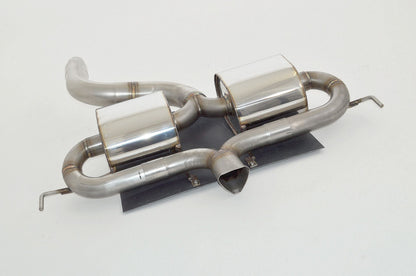 FMS 76mm Duplex-Sportendschalldämpfer mittig Opel Corsa D OPC