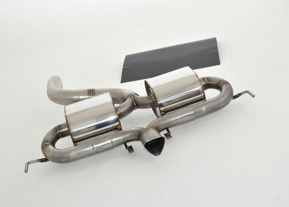 FMS 76mm Duplex-Sportendschalldämpfer mittig Opel Corsa D OPC