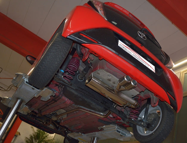 FMS Sportendschalldämpfer mittig Toyota Aygo II