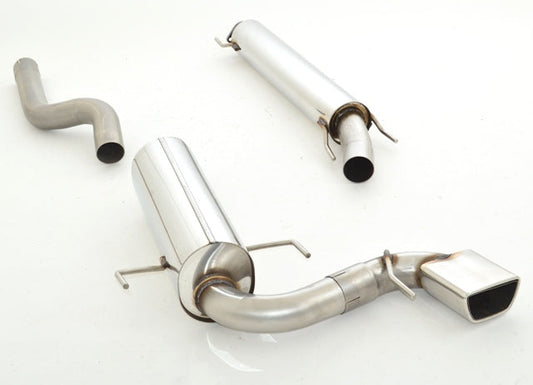 FMS 3 Zoll (76mm) Anlage mittig Opel Astra H GTC OPC