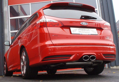 FMS mittige 76mm Anlage Ford Focus III Turnier DYB ST