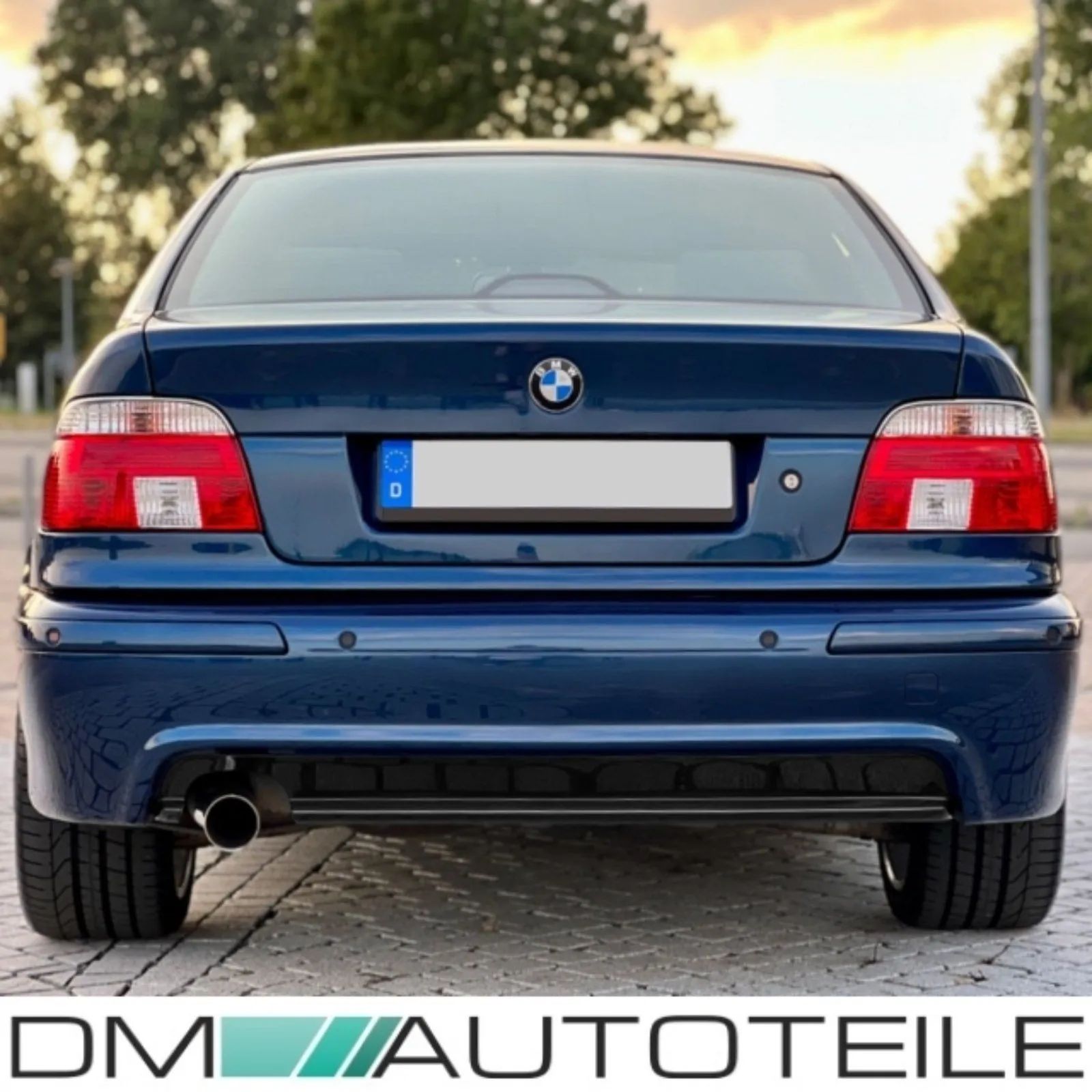 Rückleuchten Klarglas Facelift Rot Weiß 1308 BMW 5er E39 Limousine 11/1995 - 09/2000