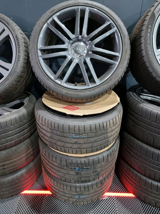Original Audi S8 Sommerräder 9x20 ET45 5x112 255 30 20 Speedline 4E0601025AP