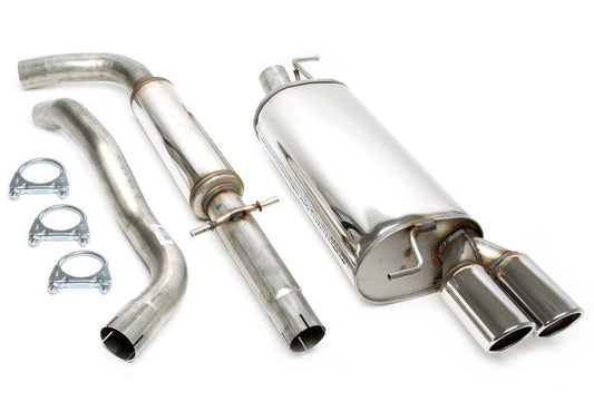 TA Technix Edelstahlanlage 2x80mm passend für Audi A3 1.8T+1.9TDI Typ 8L