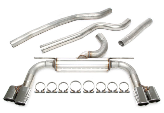 TA Technix Duplex Edelstahlanlage 1x80mm Links+Rechts passend für BMW 3er Grand Turismo 320d Typ F34