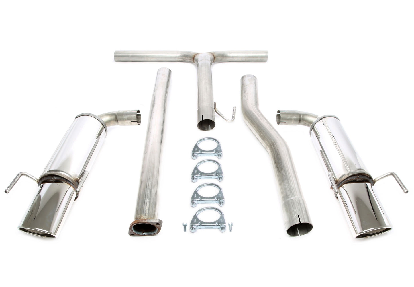 TA Technix Duplex Edelstahlanlage 1x90x120mm Links+Rechts passend für Opel Insignia A 4/5-Türer 2.0l CDTI/4-WD Typ 0G-A