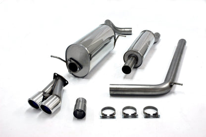 TA Technix Edelstahlanlage 2x80mm passend für Skoda Fabia RS
