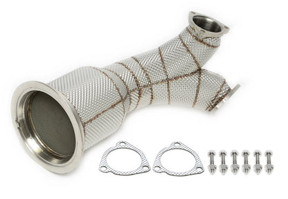 TA Technix Downpipe mit Hitzeschild und Katalysator passend für Audi SQ5 3.0l TFSI V6 Turbo Typ FY_
