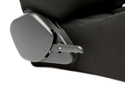 TA Technix Sportsitz - schwarz, perforiert, verstellbar, rechts