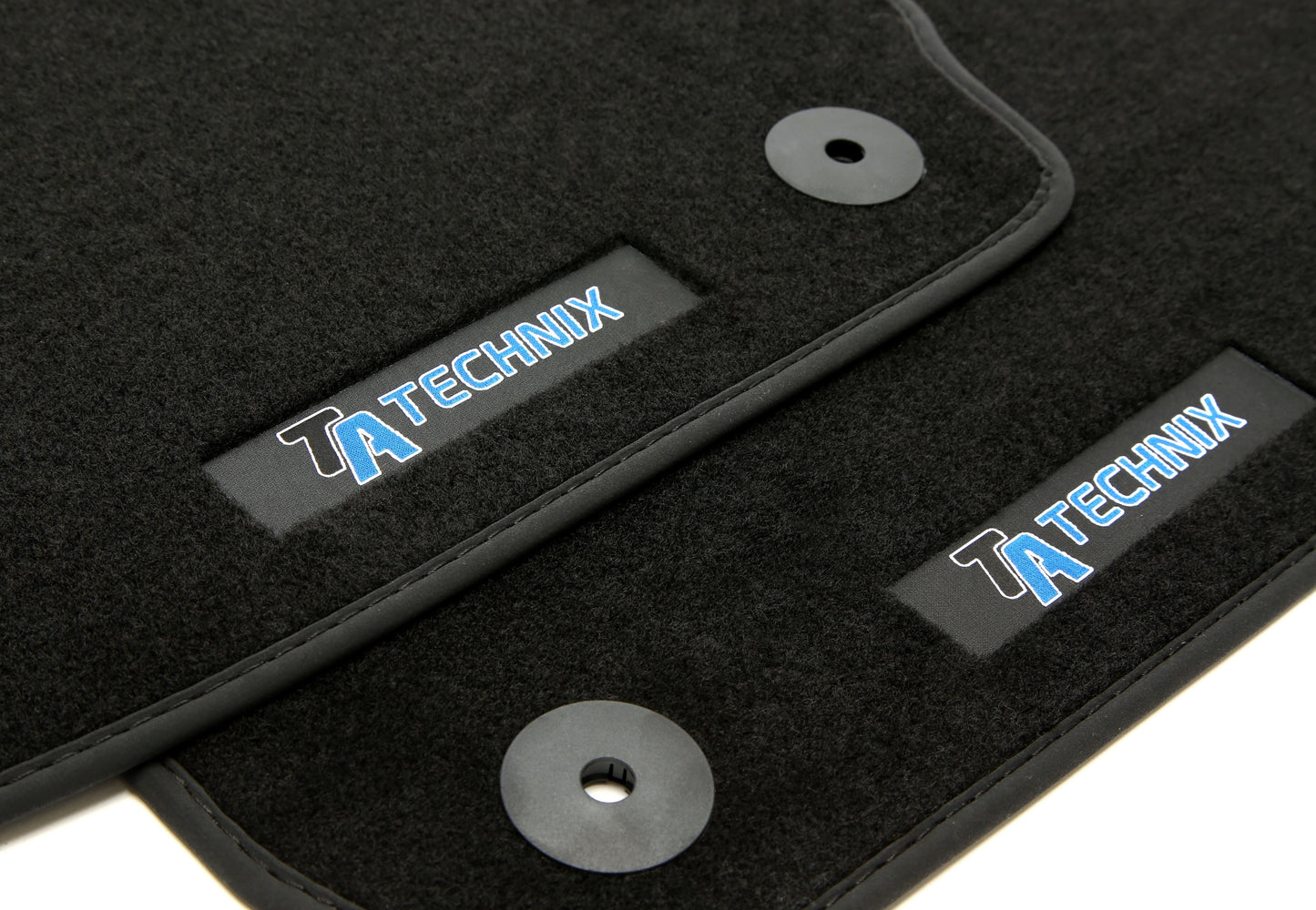 TA Technix Fußmatten Set mit Logo passend für Audi A3 Typ 8P