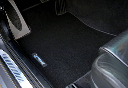 TA Technix Fußmatten Set mit Logo passend für Audi A1 Typ 8X