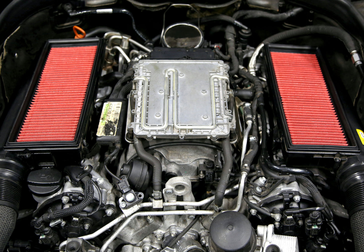 TA Technix Sportluftfilter Set passend für Mercedes Benz C-Klasse / E-Klasse / S-Klassse / G-Klasse / M-Klasse / SL-Klasse / R-Klasse
