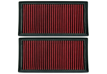 TA Technix Sportluftfilter Set passend für Mercedes Benz C-Klasse (W204) / E-Klasse (W211/W212) / M-Klasse (W164) / R-Klasse (W251) / S-Klasse (W221) / SL-Klasse (R230) mit 63er AMG Motoren