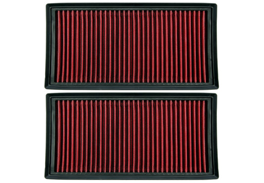 TA Technix Sportluftfilter Set passend für Mercedes Benz C-Klasse (W204) / E-Klasse (W211/W212) / M-Klasse (W164) / R-Klasse (W251) / S-Klasse (W221) / SL-Klasse (R230) mit 63er AMG Motoren
