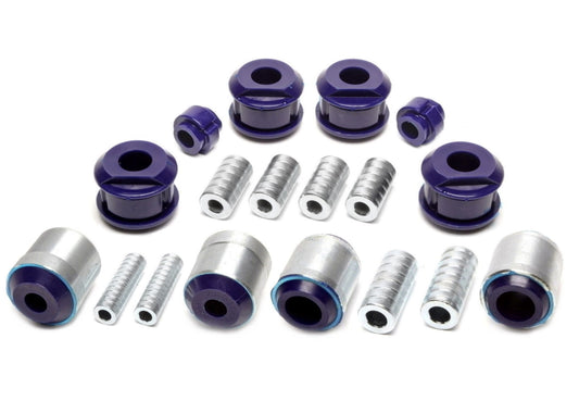 TA Technix PU-Buchsen Kit 18-teilig Vorderachse mit Ø 25mm Stabi passend für Audi A4 (B5)/ Skoda Superb (3U)/ VW Passat (3B/3BG)