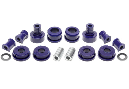 TA Technix PU-Buchsen Kit 14-teilig / Vorderachse+Hinterachse / Vorderachse mit Ø 21mm Stabi / M3 Exzenter / Hinterachse mit Ø 14mm Stabi / passend für BMW Z1 Roadster