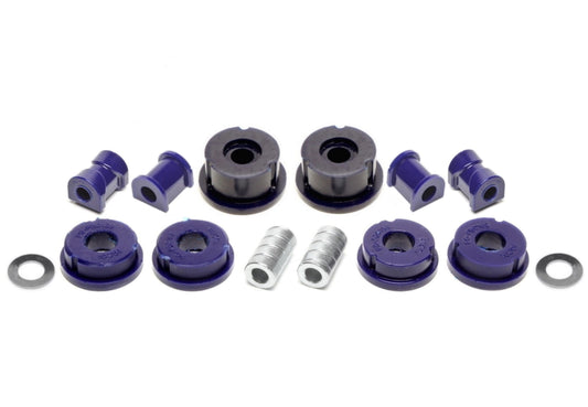 TA Technix PU-Buchsen Kit 14-teilig / Vorderachse+Hinterachse / Vorderachse mit Ø 21mm Stabi / Hinterachse mit Ø 14mm Stabi / passend für BMW Z1 Roadster