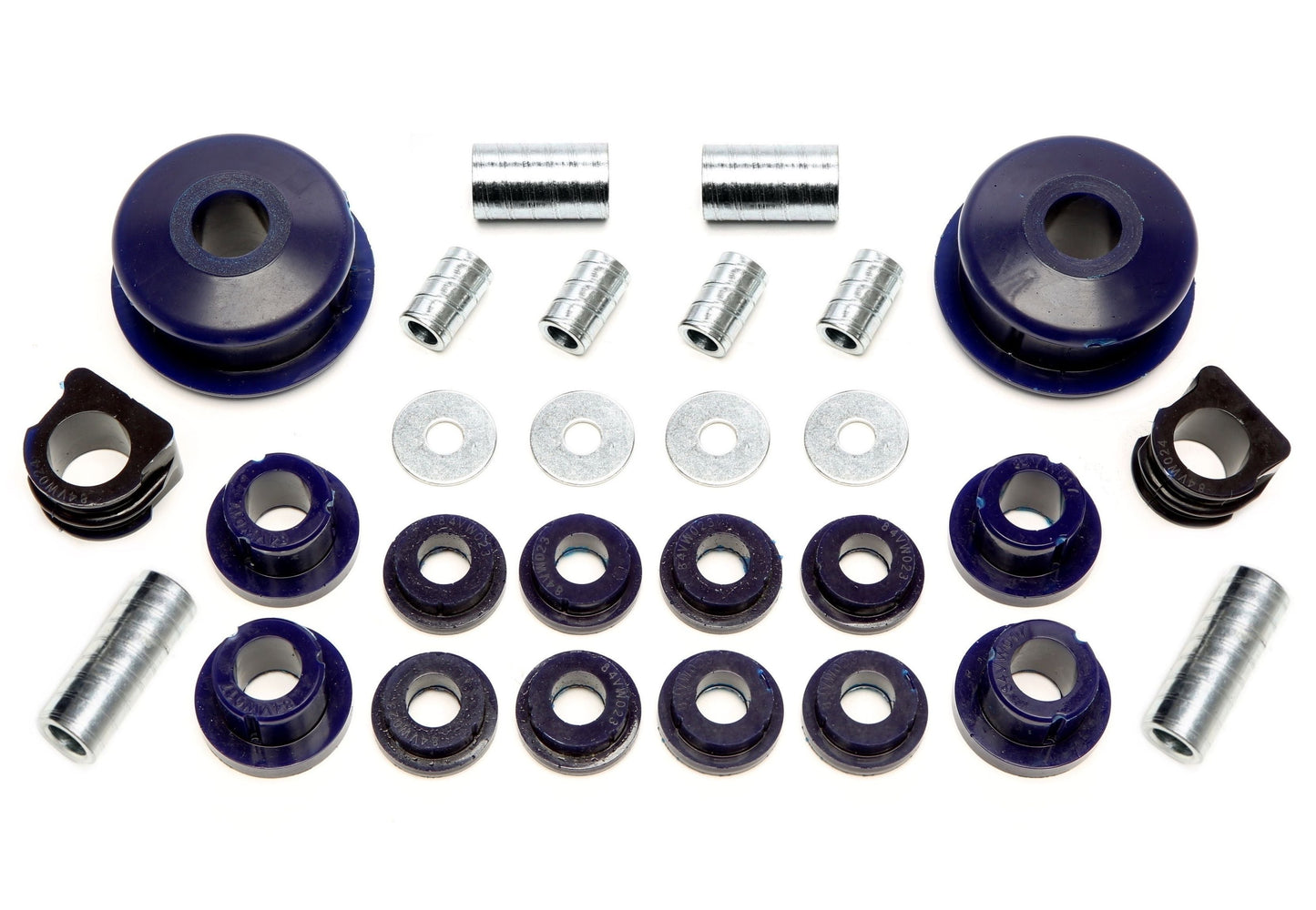 TA Technix PU-Buchsen Kit 28-teilig / Vorderachse mit 23mm Stabi / passend für Audi A3 (8L)/ Seat Leon, Toledo II (1M)/ Skoda Octavia (1U)/ VW Bora, Golf IV (1J)/ New Beetle (9C/1C/1Y)