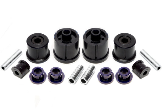 TA Technix PU-Buchsen Kit 14-teilig / Vorderachse mit Stabi 16mm +HA Ø =72mm / passend für Seat Ibiza, Cordoba (6L)/ Skoda Fabia, Roomster (6Y/5J)/ VW Fox (5Z)/ Polo (9N)/ Polo Stufenheck (9A)