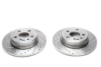 TA Technix Sport Bremsscheiben Satz Hinterachse passend für Mercedes Benz S-Klasse W140