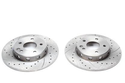 TA Technix Sport Bremsscheiben Satz Vorderachse passend für Mercedes Benz C180 W202