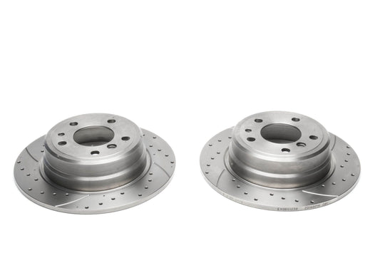 TA Technix Sport Bremsscheiben Satz Hinterachse passend für BMW 7er E32