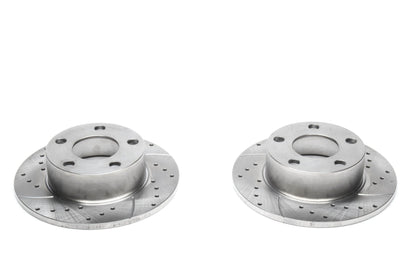 TA Technix Sport Bremsscheiben Satz Hinterachse passend für Audi 100/200/Quattro